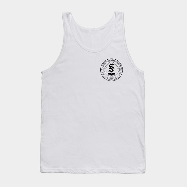 Salvatore Boarding School Crest Tank Top by BadCatDesigns